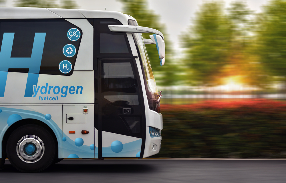 Wasserstoffbetriebener Bus im Test