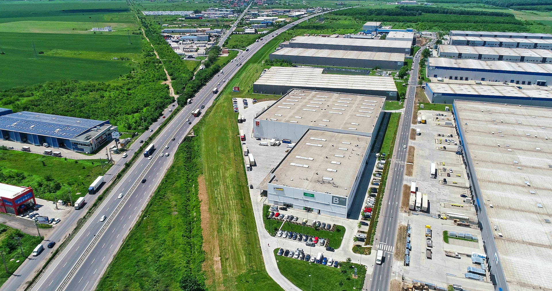 East-West Intermodális Logisztikai Zrt. – Gewerbepark im Dreiländereck